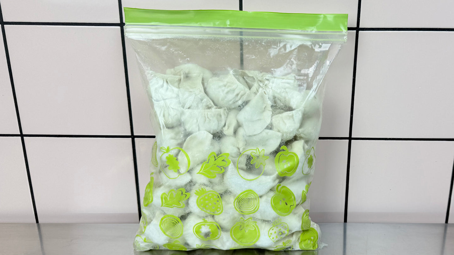 Handcrafted Frozen Vegan Dumplings (48 pcs) - Authentic Nepali Momo + FREE Chutney | Ready-to-Cook, Plant-Based, Healthy Snack