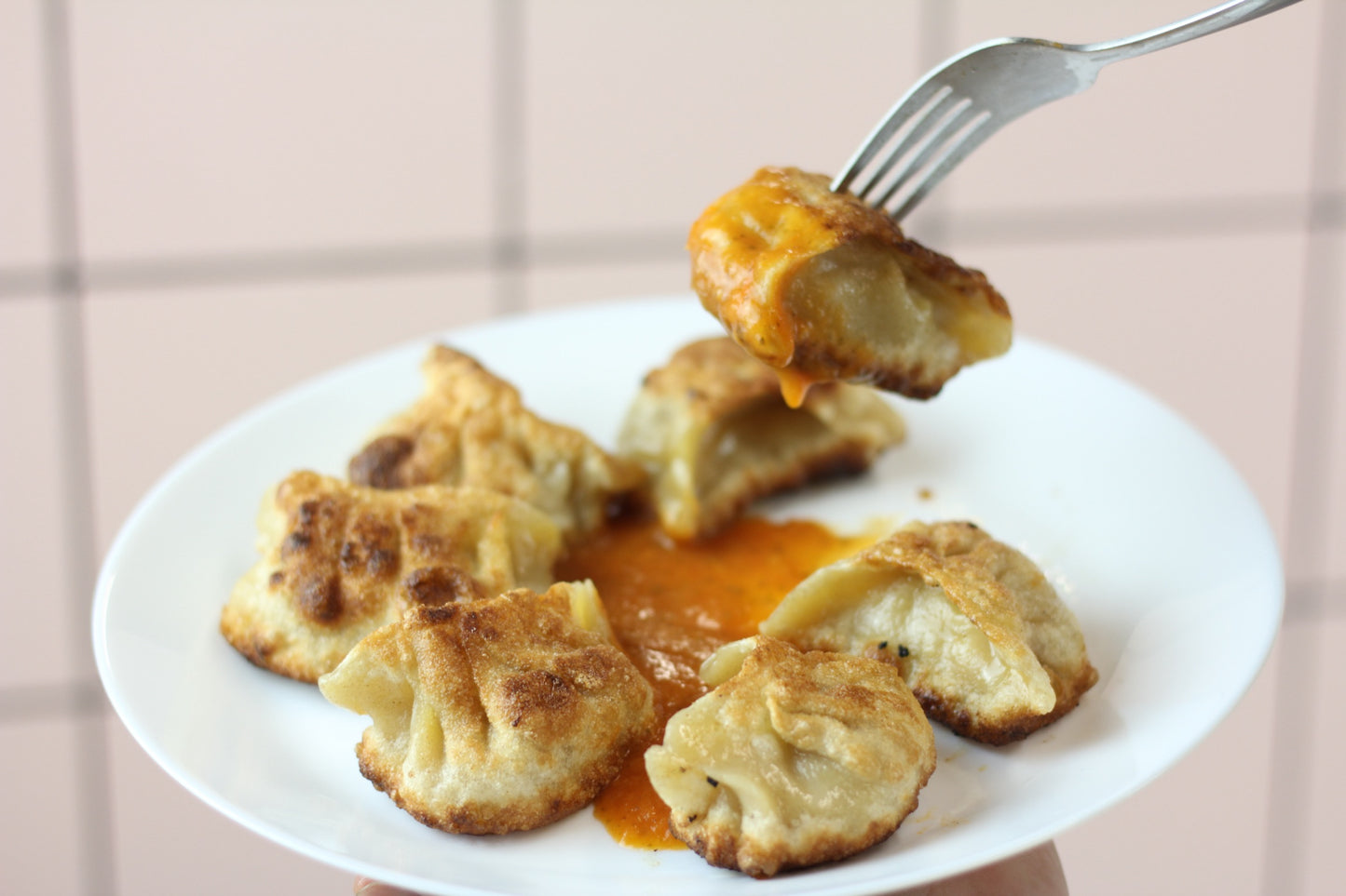 Handcrafted Frozen Vegan Dumplings (70 pcs) - Authentic Nepali Momo + FREE Chutney | Ready-to-Cook, Plant-Based, Healthy Snack