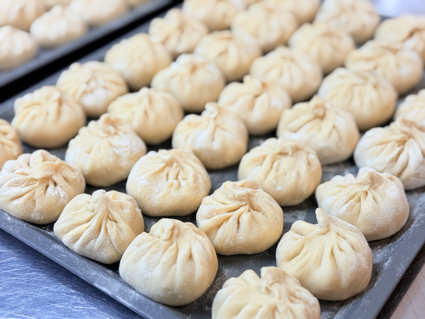 Handcrafted Frozen Chicken Dumplings (32 pcs) - Authentic Nepali Momo + FREE CHUTNEY | Ready-to-Cook, Delicious Snack, Ideal for Quick Meals