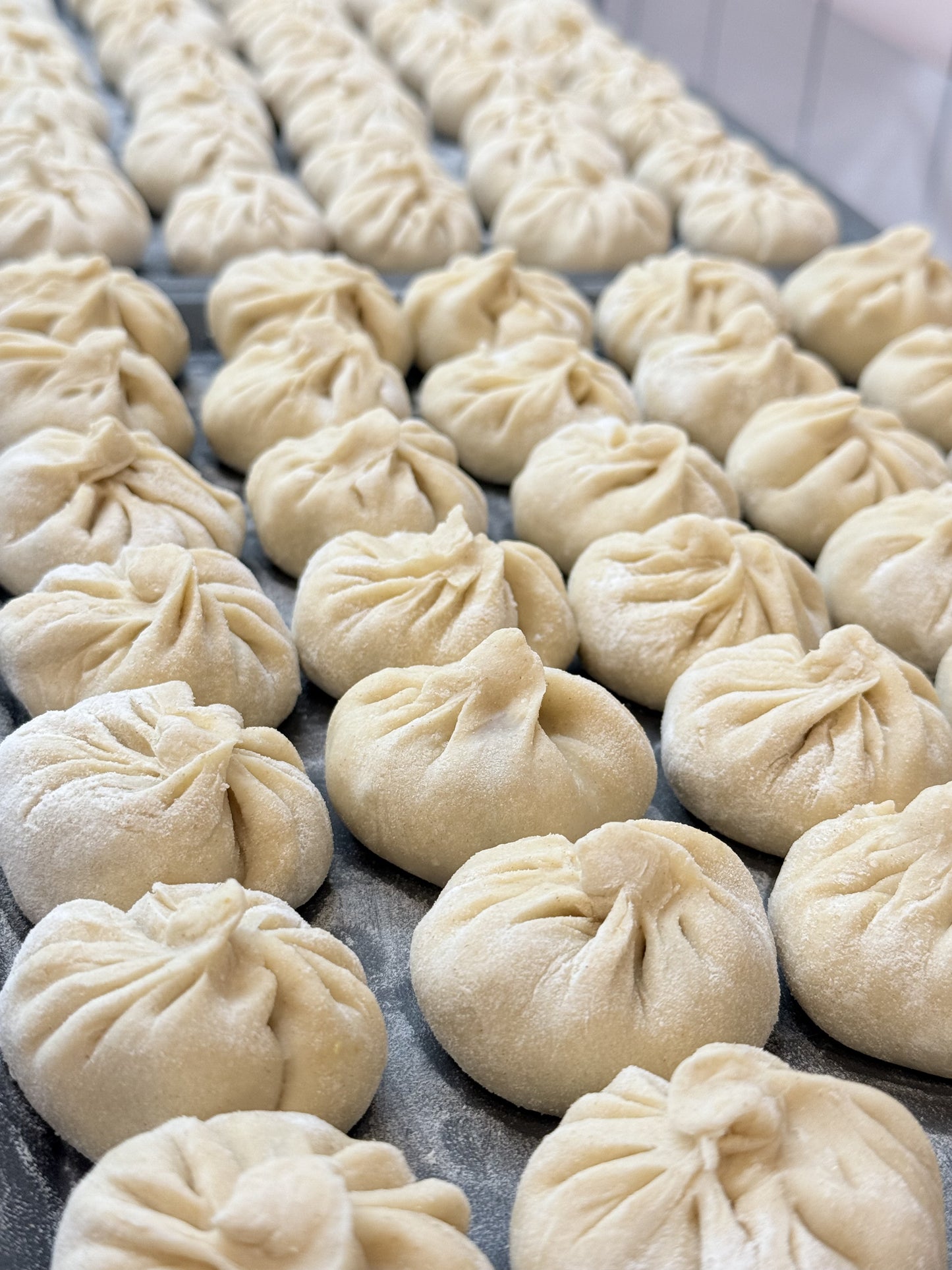 Handcrafted Frozen Chicken Dumplings (100 pcs) - Authentic Nepali Momo + FREE CHUTNEY | Ready-to-Cook, Delicious Snack, Ideal for Quick Meals