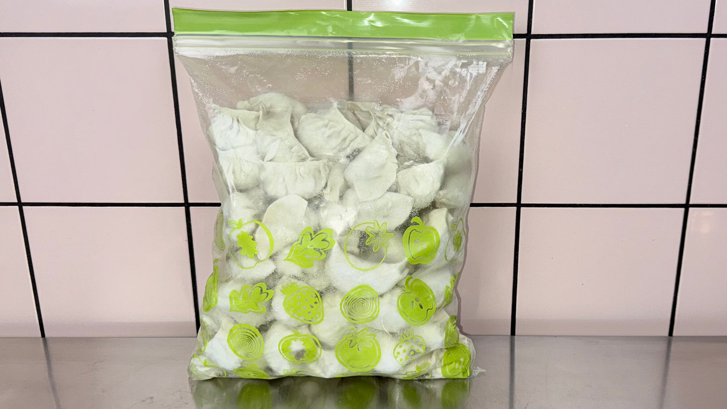 Handcrafted Frozen Vegan Dumplings (32 pcs) - Authentic Nepali Momo + FREE Chutney | Ready-to-Cook, Plant-Based, Healthy Snack